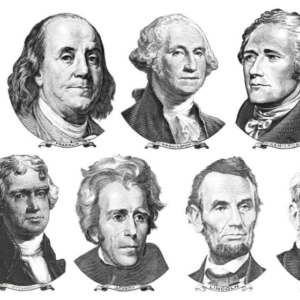 portraits of the founding fathers