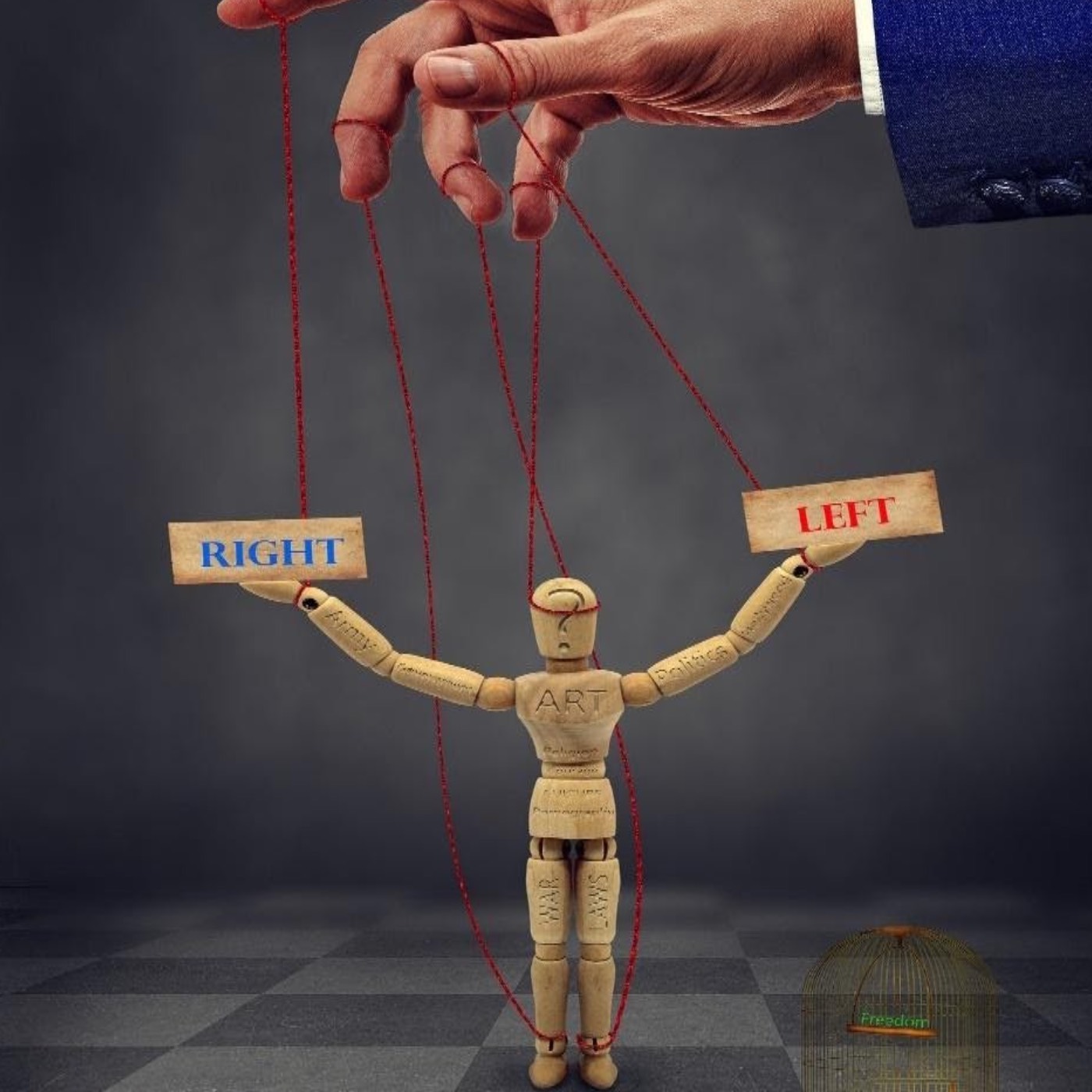left/right puppet
